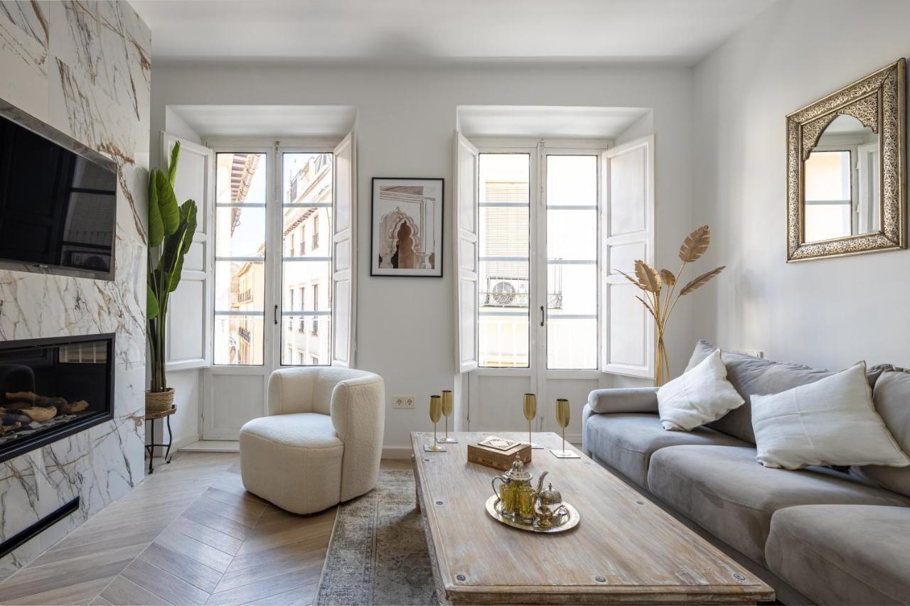 Arabica Suites - Lujosa Vivienda Con Suites Chimeneas En Granada - Centro Eksteriør bilde